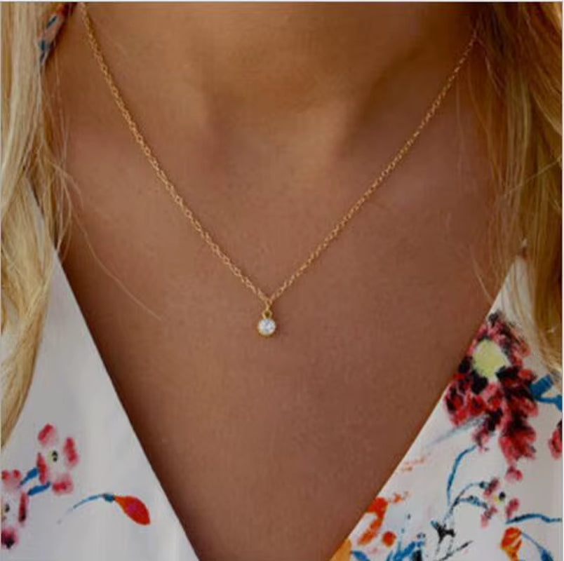 Aihua High Quality Clavicle Chain Jewelry Gold Silver Color Bird Pigeon Hearts Stars Choker Necklaces for Women Daily Collares