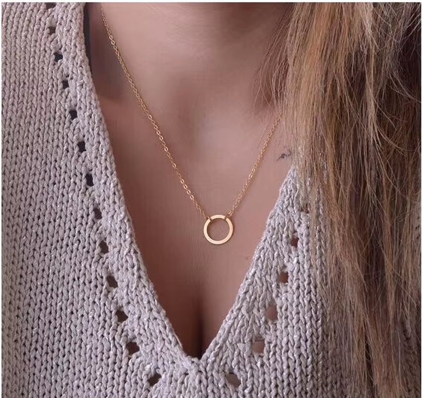 Aihua High Quality Clavicle Chain Jewelry Gold Silver Color Bird Pigeon Hearts Stars Choker Necklaces for Women Daily Collares