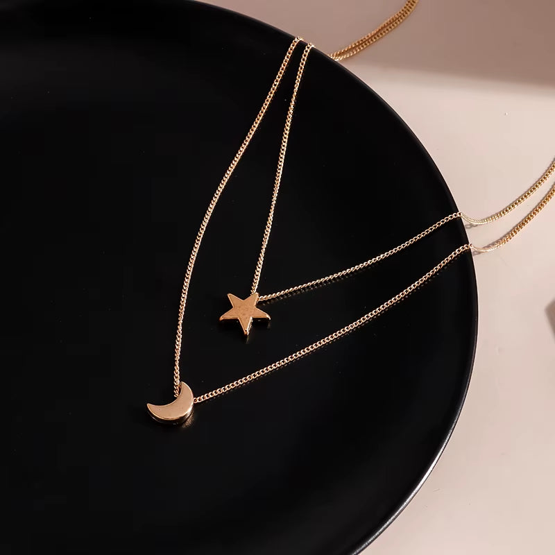 Silver Color Cross Necklaces & Pendants for Women Choker Clavicle Chain Jewelry Femme Bijoux Collares